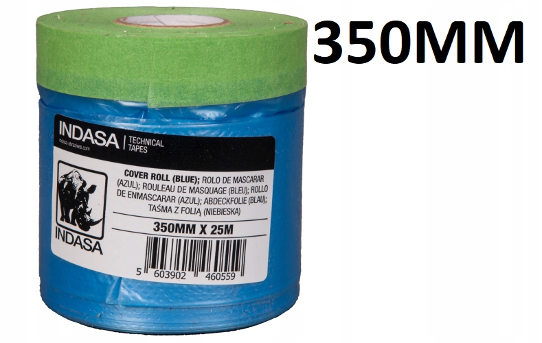 Folia maskująca z taśmą Indasa 35CM X 25M INDASA COVER ROLL HIT