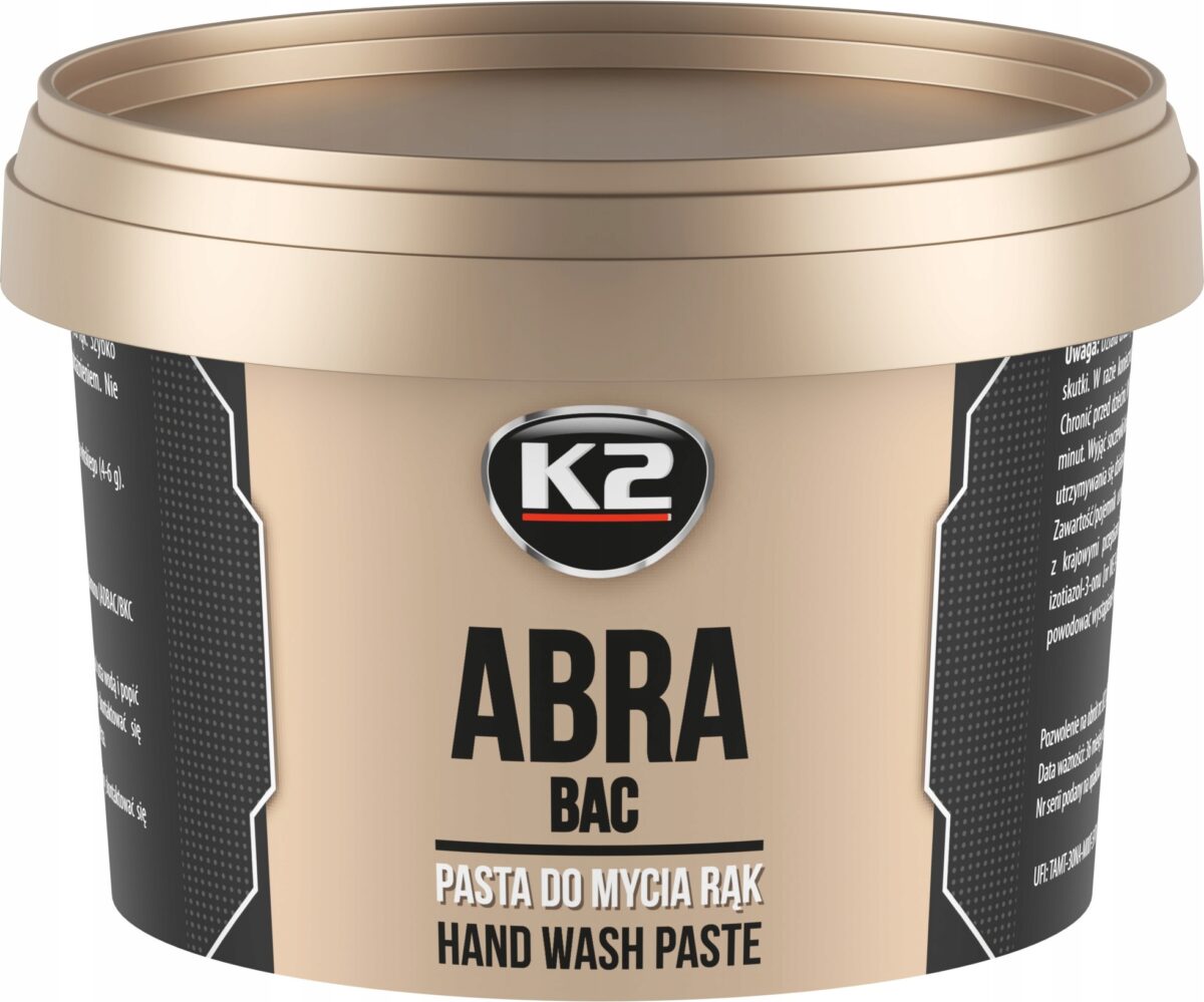 Pasta do mycia zabrudzonych rąk K2 ABRA W521N 500 ml - obrazek 2