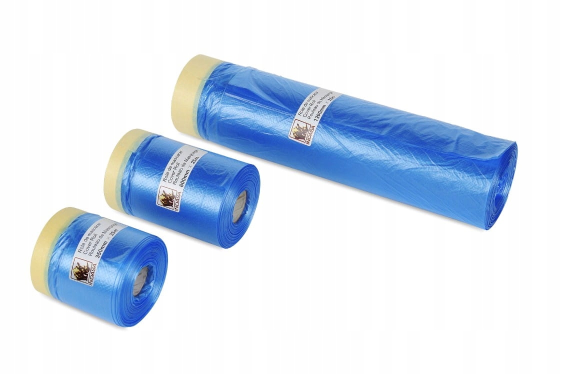 Folia maskująca z taśmą Indasa 35CM X 25M INDASA COVER ROLL HIT - obrazek 3