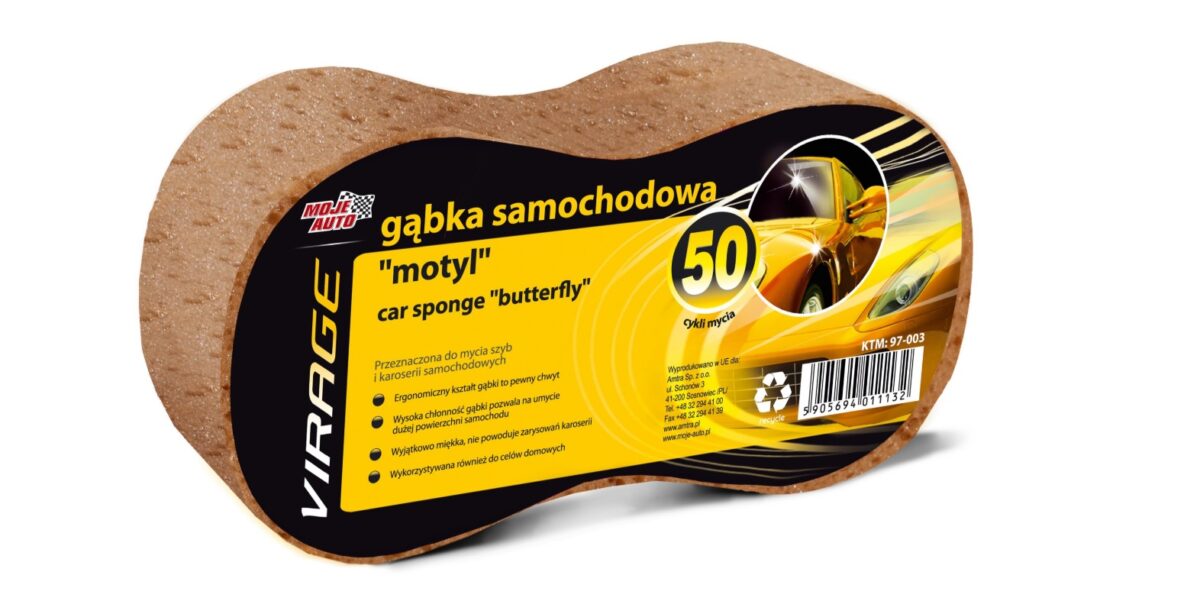 VIRAGE Gąbka Samochodowa Motyl - obrazek 2