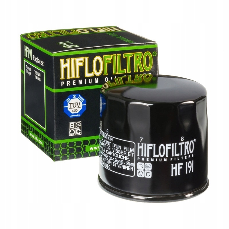 Filtr oleju HF191 Triumph Benelli Peugeo Tiger