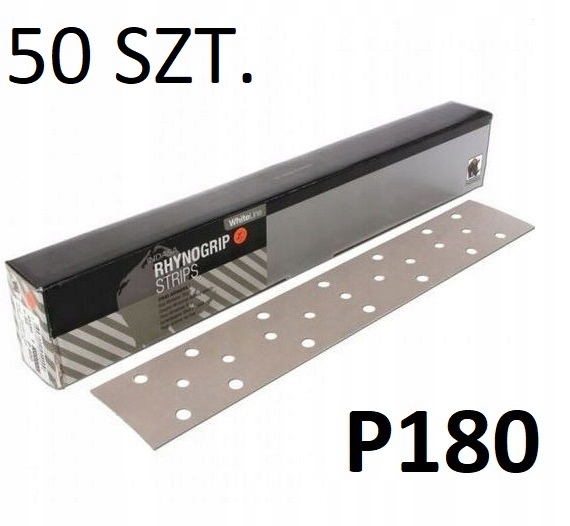 INDASA RZEP RHYNOGRIP PASEKPAPIER ŚCIERNY 70X420MM P180 23H 50 SZT.