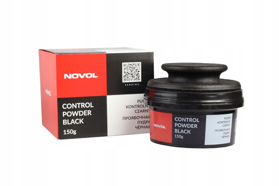 NOVOL PUDER KONTROLNY CZARNY 150g APLIKATOR CONTROL POWDER BLACK