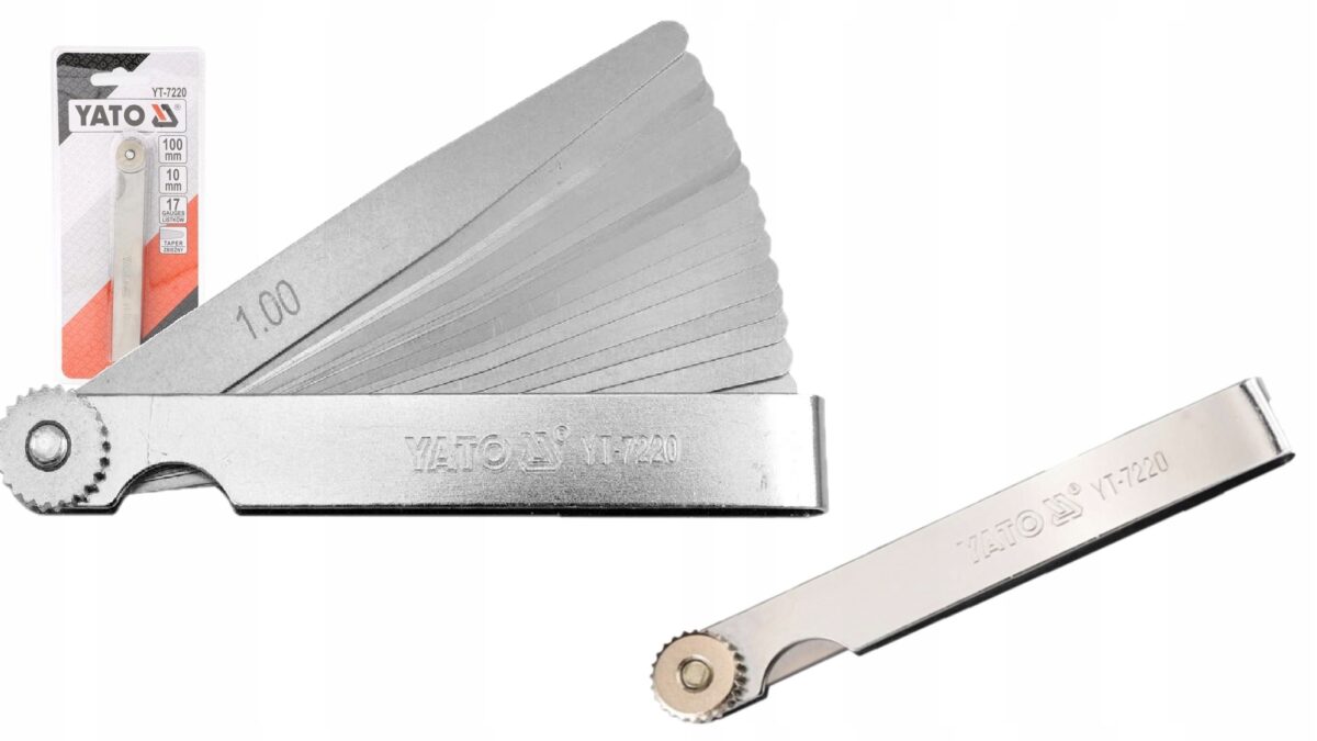 Yato Szczelinomierz 17 listkowy 100mm 0,02-1mm (YT-7220) - obrazek 4