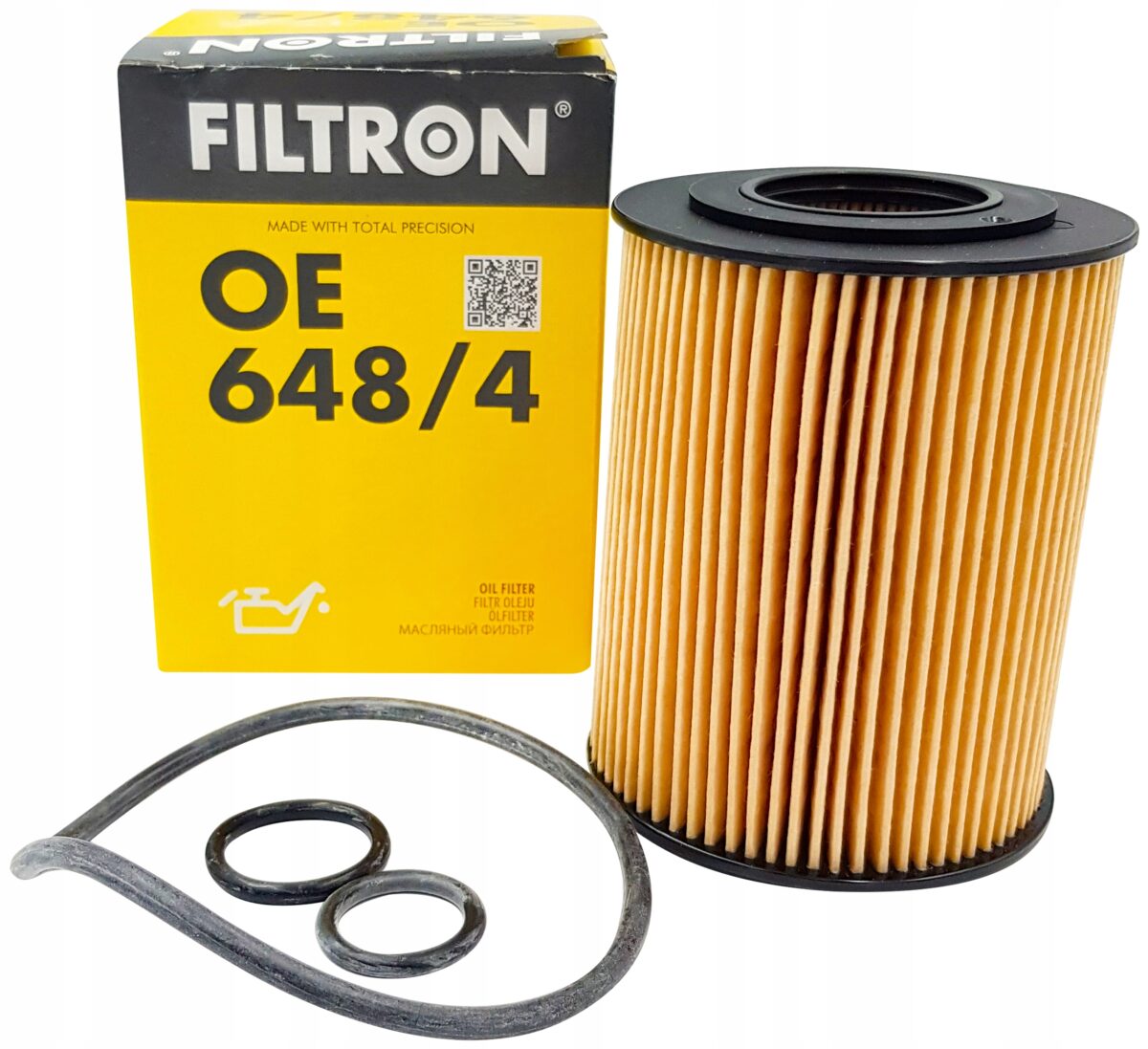 Filtron OE 648/4 Filtr oleju OE648/4 ASTRA CORSA OPEL COMBO E22H D88