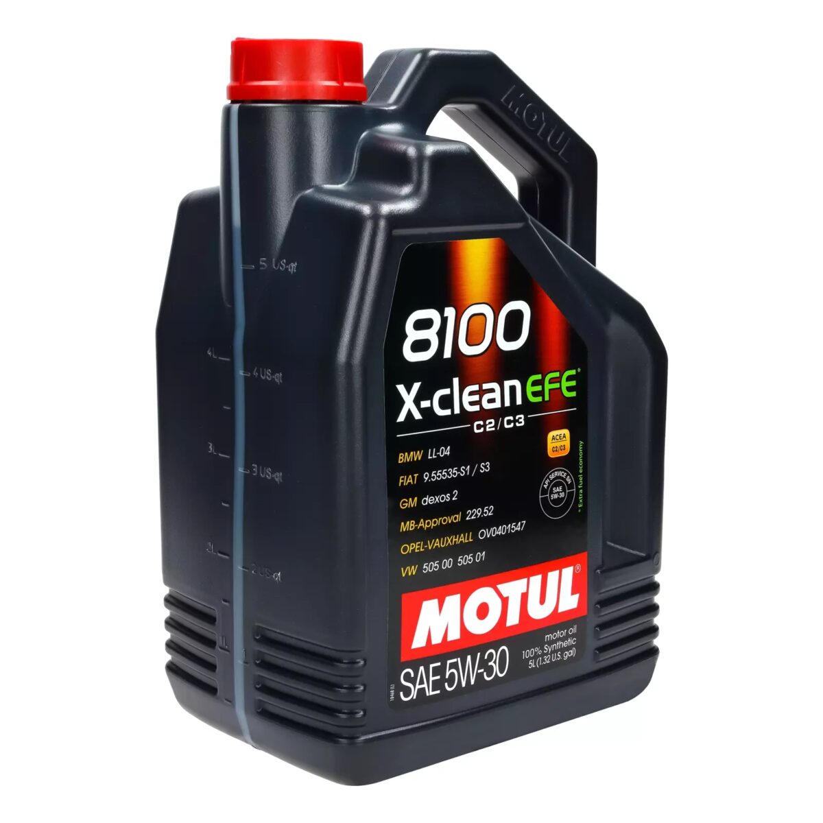 Olej silnikowy Motul 8100 X-Clean EFE 5 l 5W-30 - obrazek 4